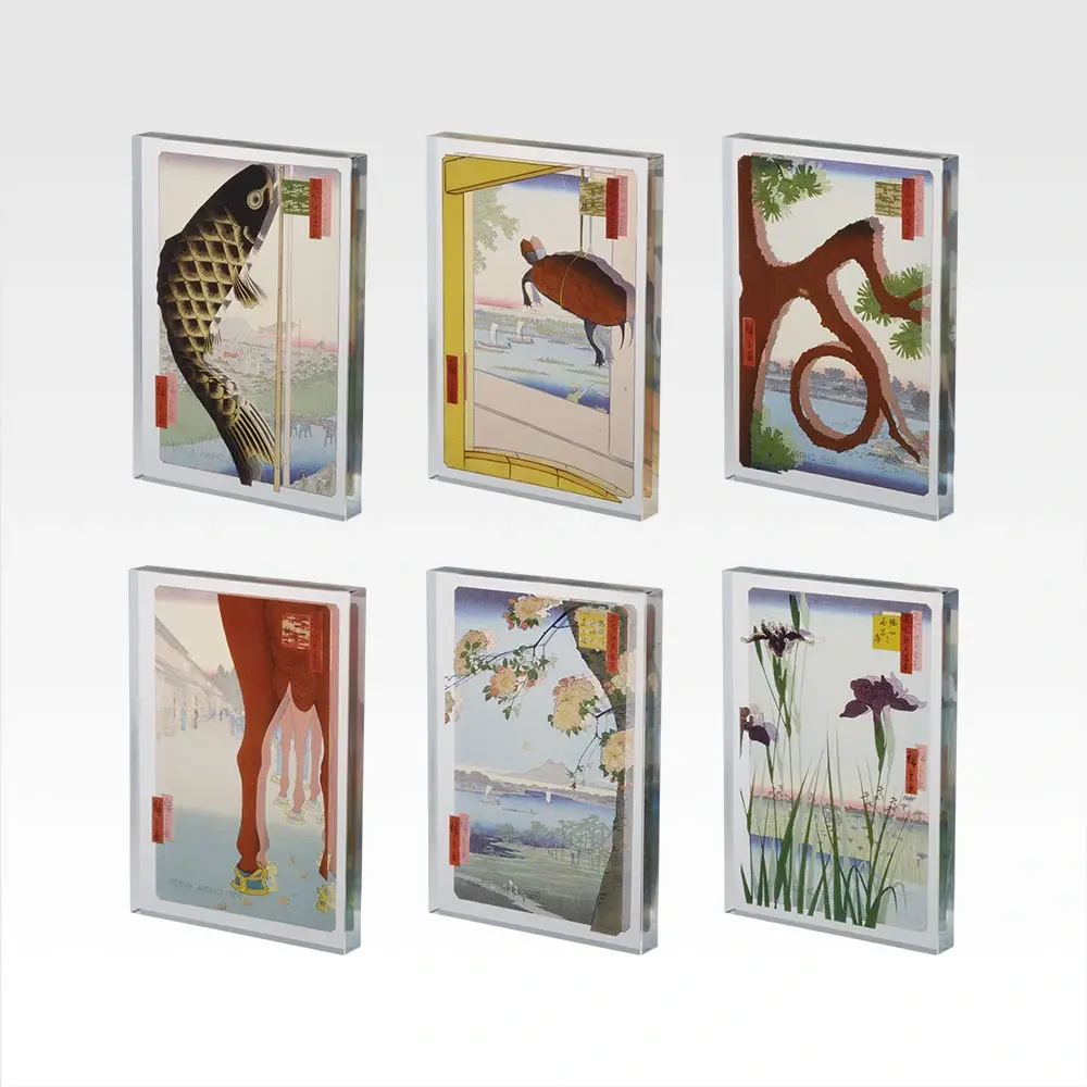 F賞 名所江戸百景 アクリッツ