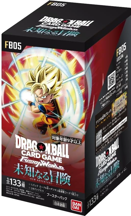 ドラゴンボールカード フュージョンワールド 未知なる冒険 BOX 未開封 