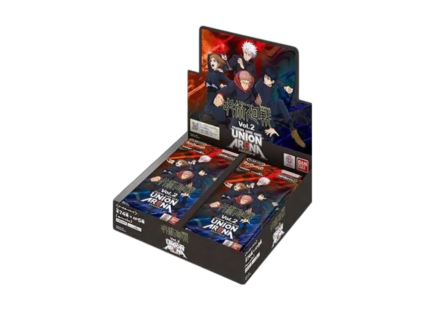 UNION ARENA Vol.2 呪術廻戦　BOX 完全未開封 呪術廻戦 Vol.2 未開封BOXの買取価格/値段推移・相場情報！高く売る