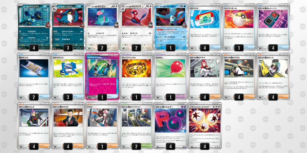 ロケット団のミュウツーex