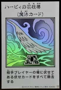 ハーピィの羽根帚（モノクロ）