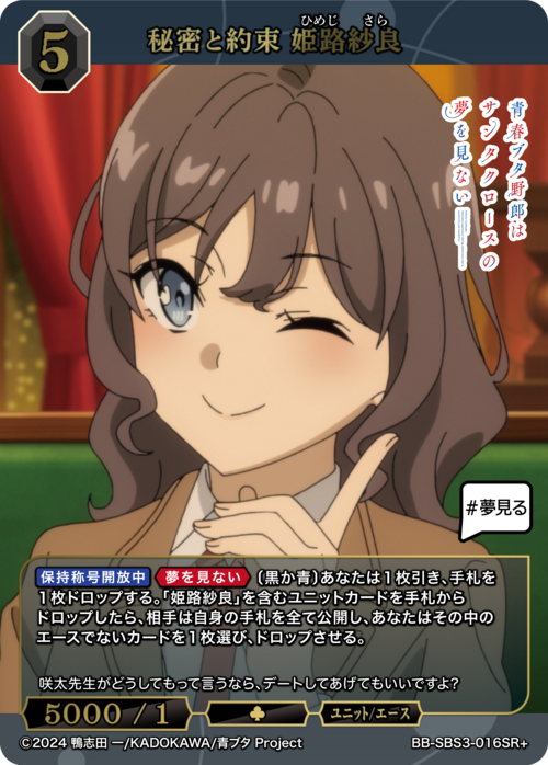 秘密と約束 姫路紗良